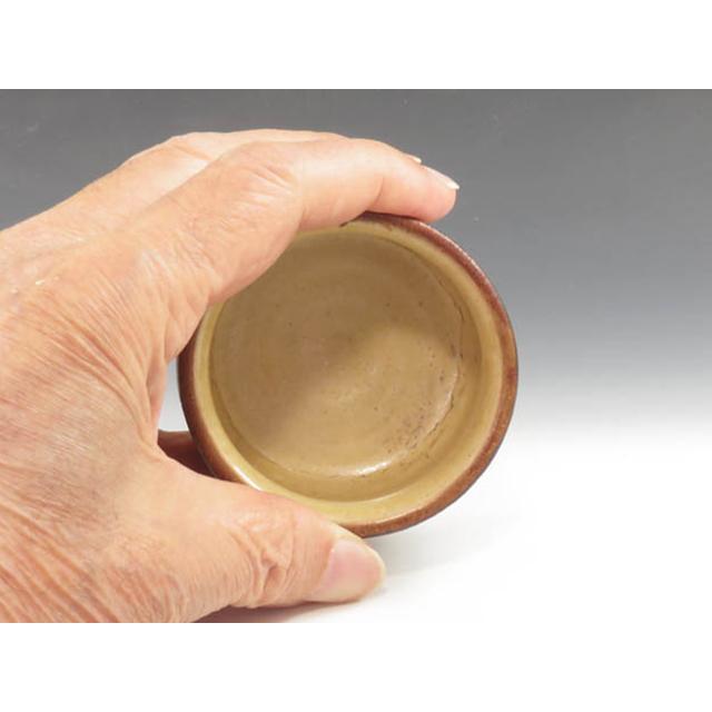 布志名焼（島根県） 湯町窯 酒器 ぐい呑 6FUJ0007 特製桐箱入り : 陶の