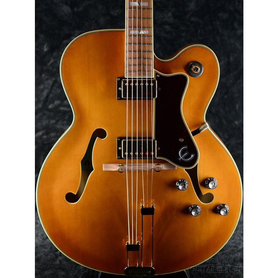 新品同様) Epiphone Broadway フルアコ ナチュラル色 Epiphone