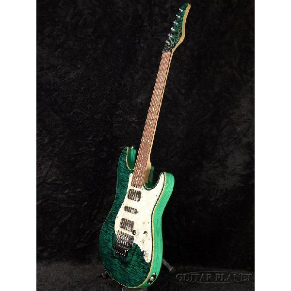 ミントグリーン エレキギター 6弦 22フレット ミントグリーン エレキ
