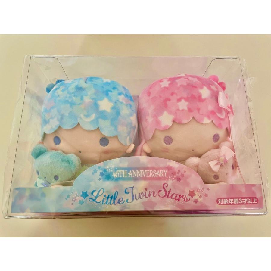 優良配送 サンリオ リトルツインスターズ 45周年 キキ&ララ ぬいぐるみ