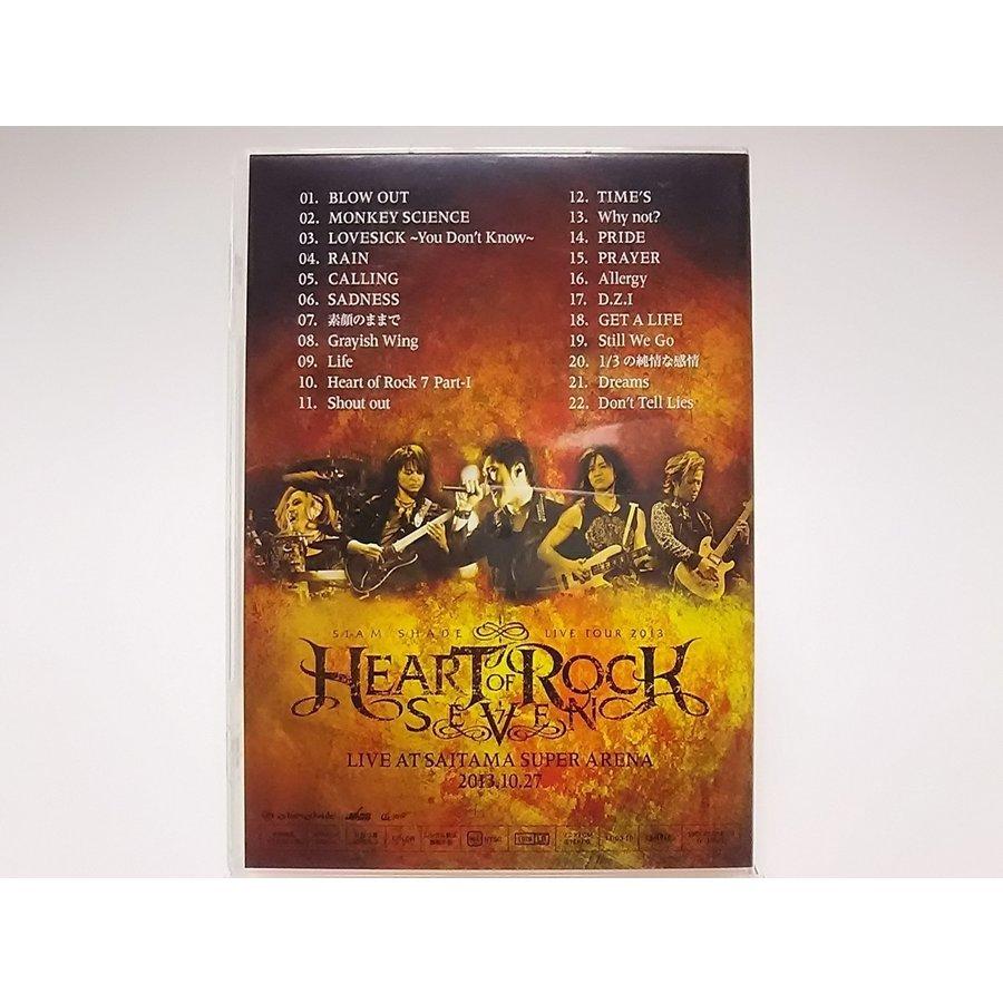 廃盤 SIAM SHADE DVD HEART OF ROCK 7 LIVE AT SAITAMA SUPER ARENA