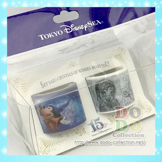 ディズニーメモ マスキングテープ♡ディズニーシー15周年 Disney ザ