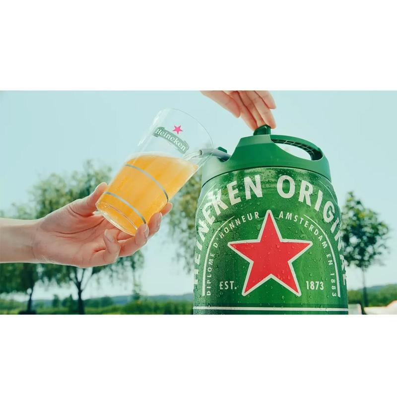 Heineken（ハイネケン） 樽生 5リットル×2個セット [オランダ 直輸入