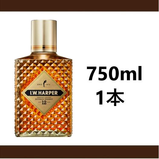 I.W.HARPER ウイスキー 12年 43度 I.W.ハーパー 750ml 箱付き