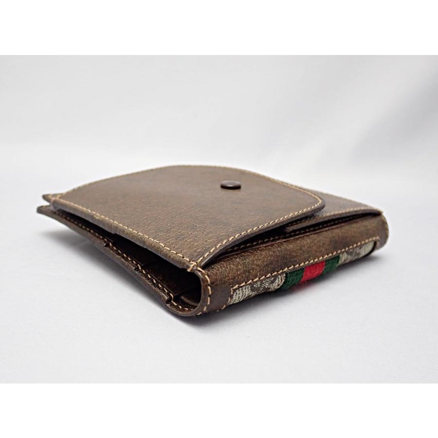 GUCCI（グッチ） オールドグッチ 二つ折り財布 シェリーライン