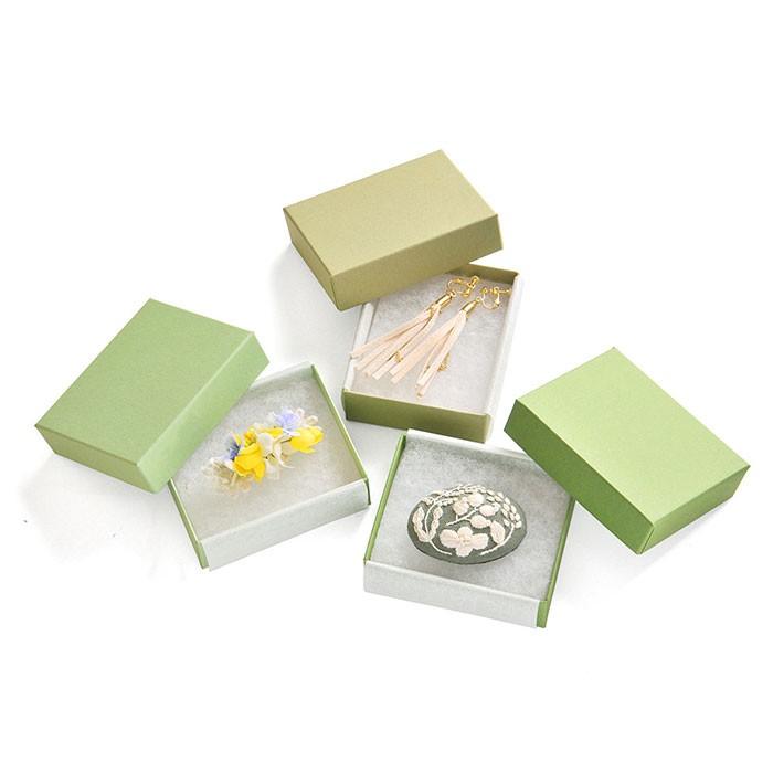 36色のギフトボックス M《綿・薄紙付》 92×72×28mm 貼り箱 1個