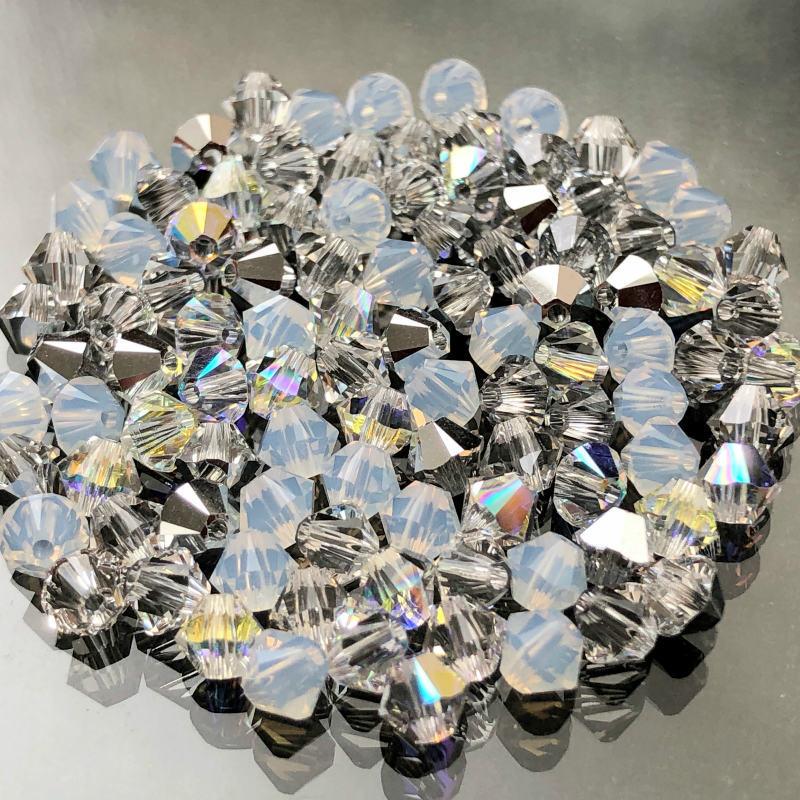 在庫限り】スワロフスキービーズミックス 「#5301/5328-4mm カラー別