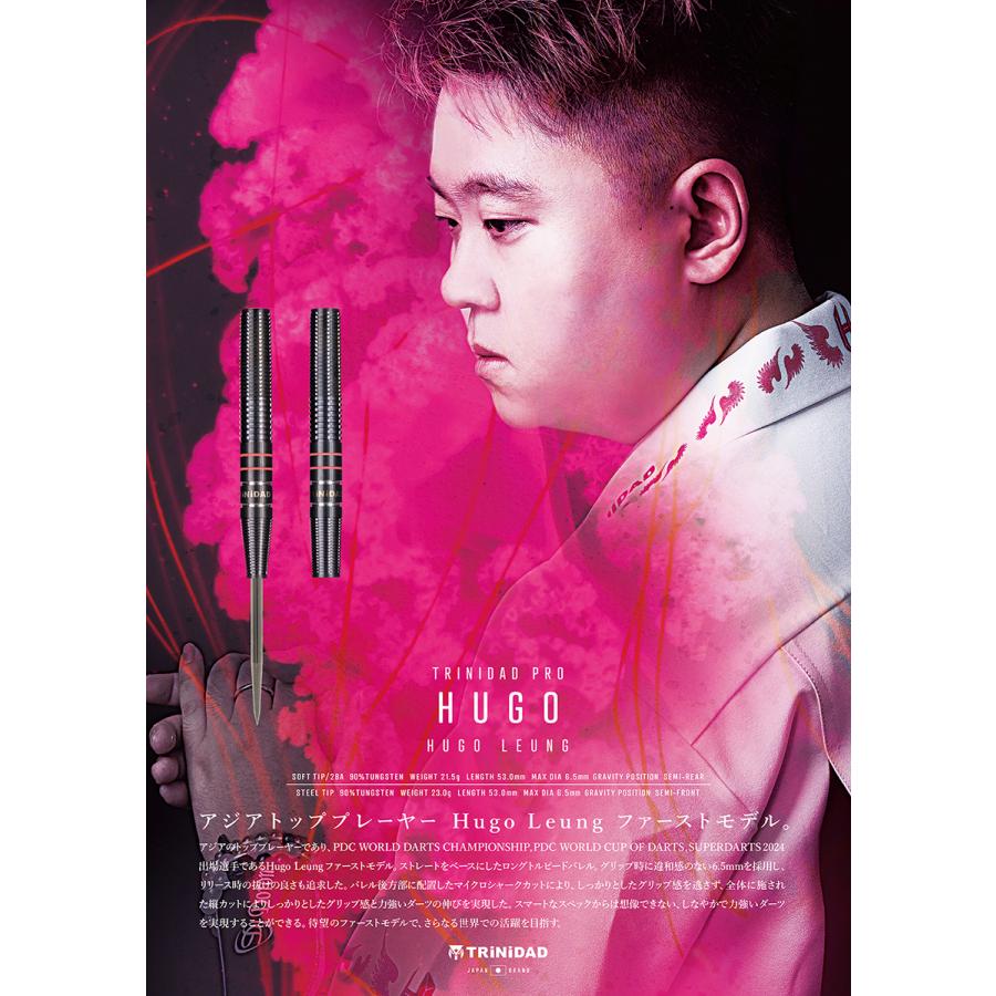ダーツ バレル TRiNiDAD PRO HUGO Hugo Leung 選手モデル トリニダード