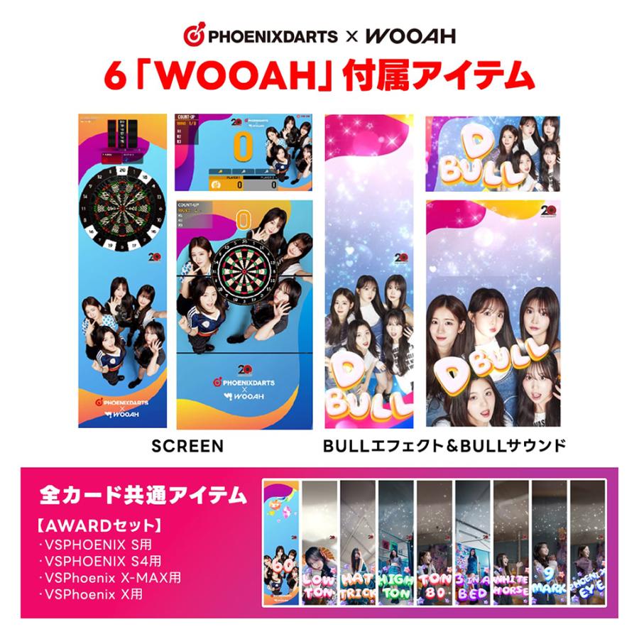数量限定 ダーツ フェニックスカード デジコン付きPHOENicA WOOAH
