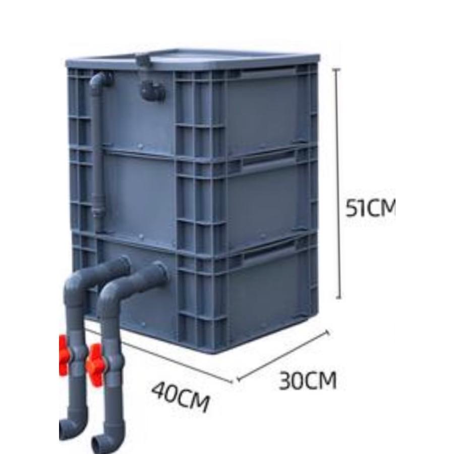 ろ過槽、濾過装置、フィルター外部式（大）池大型水槽フィルター : DMB
