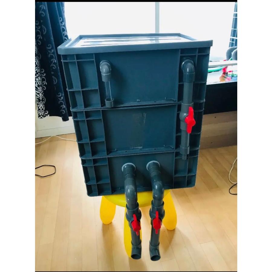 ろ過槽、濾過装置、フィルター外部式（大）池大型水槽フィルター : DMB