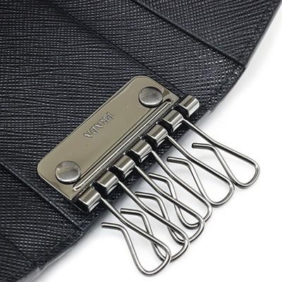 PRADA（プラダ） 2PG222 QME F0002 SAFFIANO METAL NERO サフィアーノ