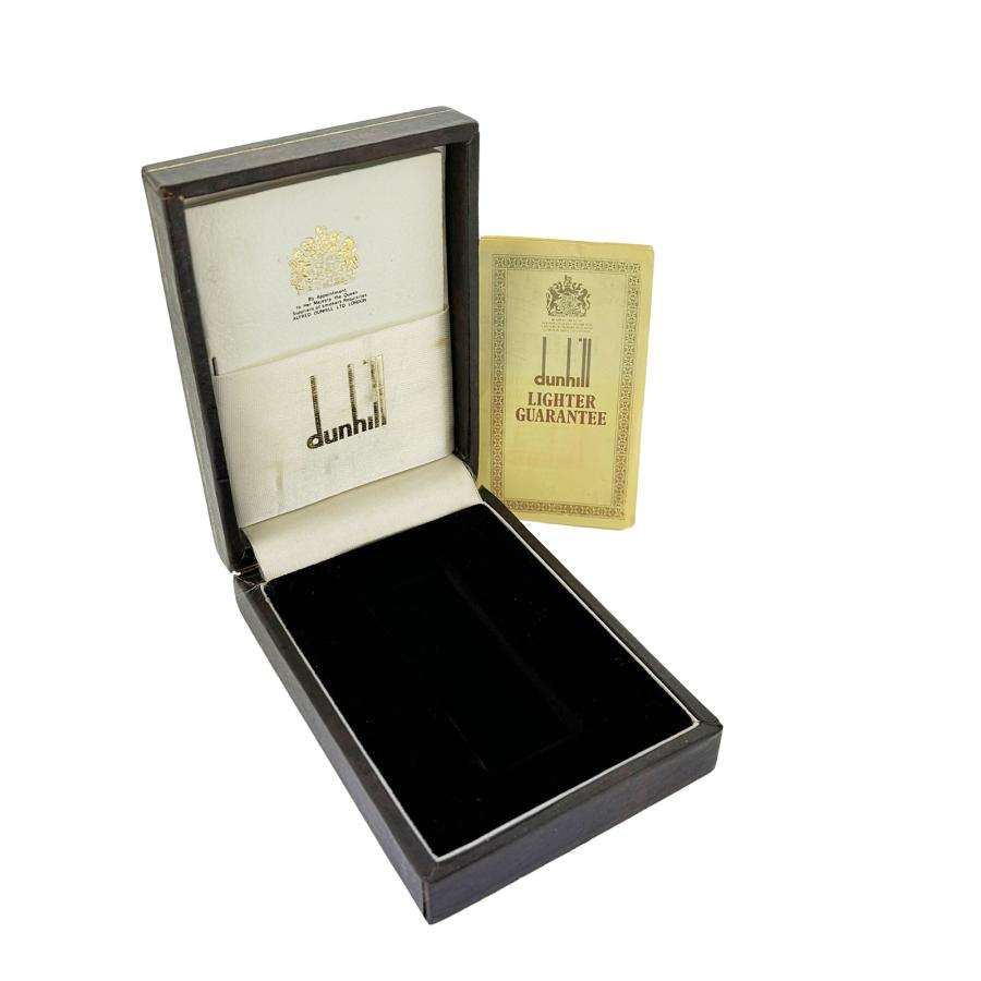 着火確認済 dunhill ダンヒル 薄型 ガスライター ゴールド メンズ