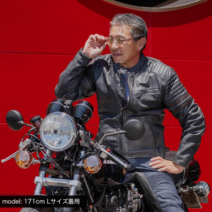 DEGNER（デグナー） レザージャケット プロテクター入り メンズ