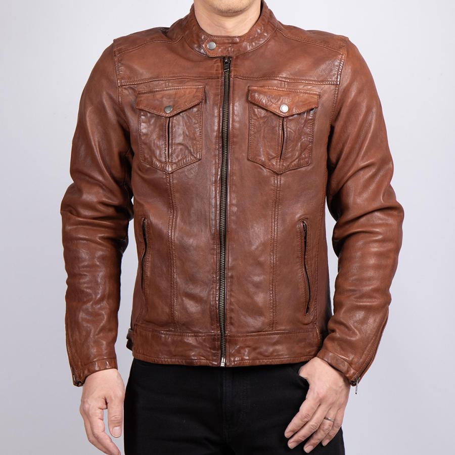 DEGNER（デグナー） レザージャケット メンズ 22WJ-7 革ジャン 秋冬