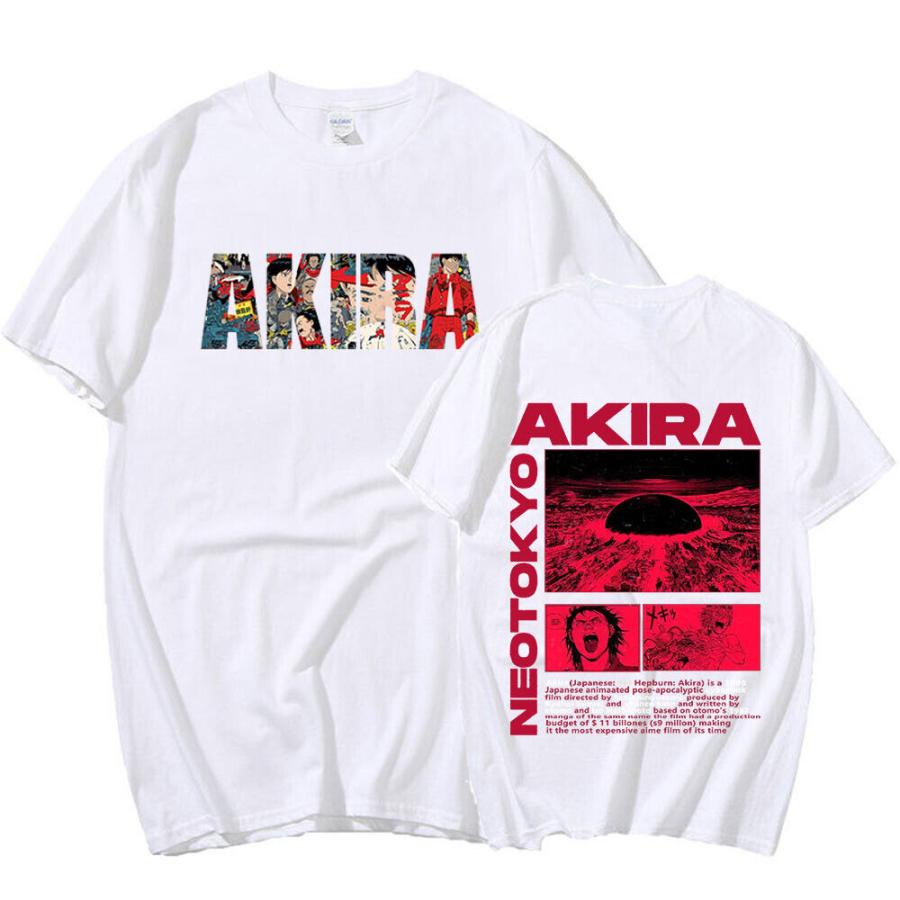 MOV-17 AKIRA アニメ 映画 金田 鉄雄 バイク NEO TOKYO Tシャツ 半袖