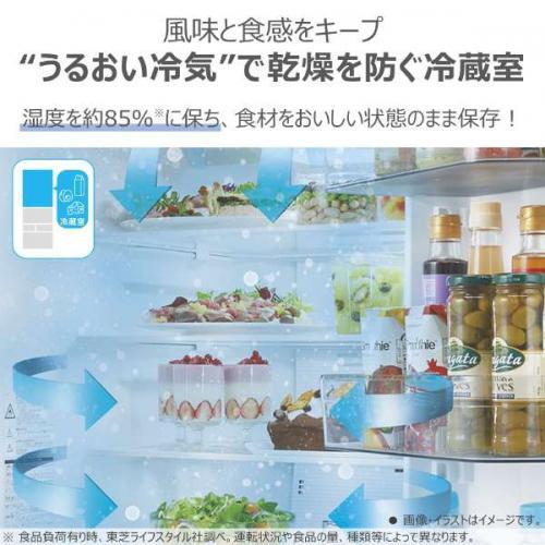 送料設置無料東芝自動製氷機能付き大型冷蔵庫462L