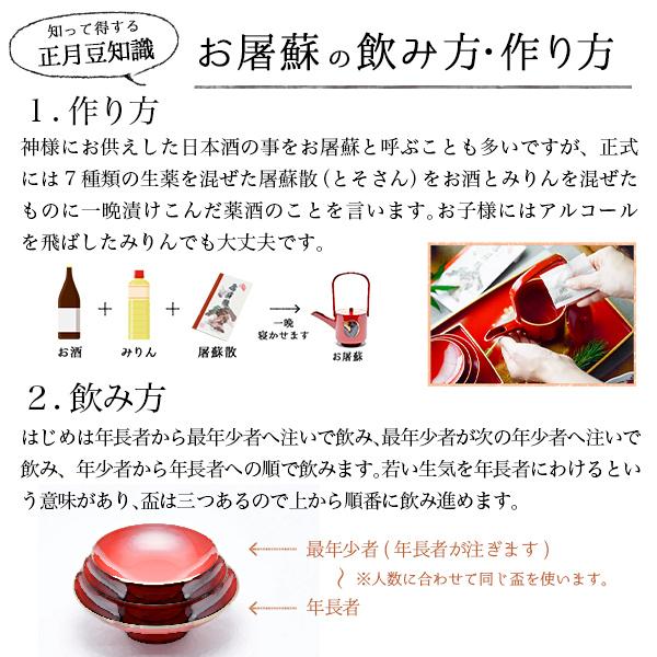 屠蘇器／とそき 奏松紋 3点セット ( あすつく 退職祝い 定年 おとそ と