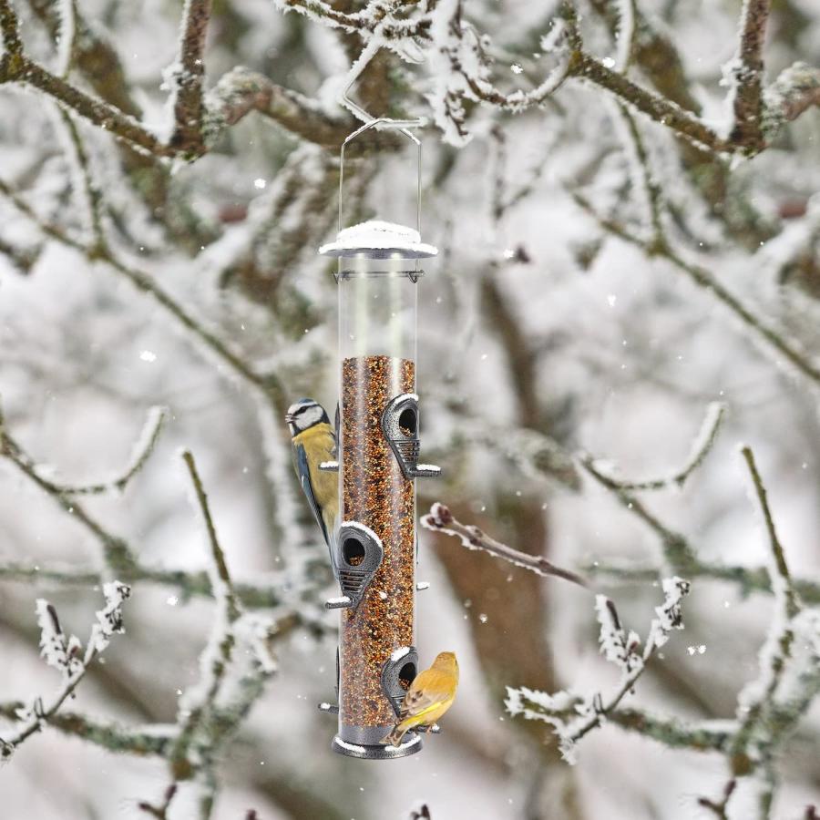 並行輸入品】 MIXXIDEA 金属製 野鳥の餌やり器 リスプルーフ バード