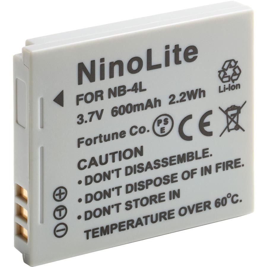 Canon キヤノン NB-4L 互換バッテリー IXY DIGITAL 55 DIGITAL60