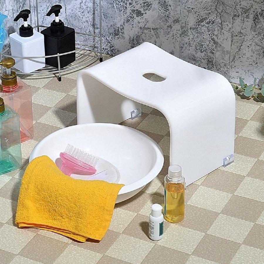 風呂 椅子 洗面器 バスチェア ボウル セット アクリル 高さ20cm S