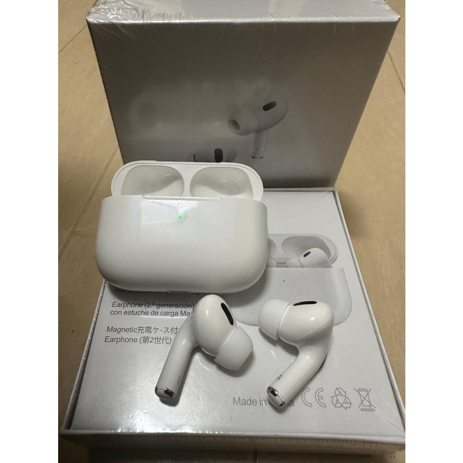 2025年最新型☆AirPods Pro第2世代互換品高音質ワイヤレスイヤホン