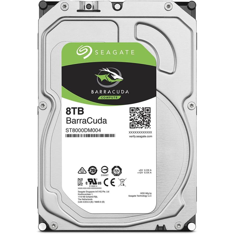 Seagate（シーゲイト） 新品 シーゲート BarraCuda HDD ST8000DM004
