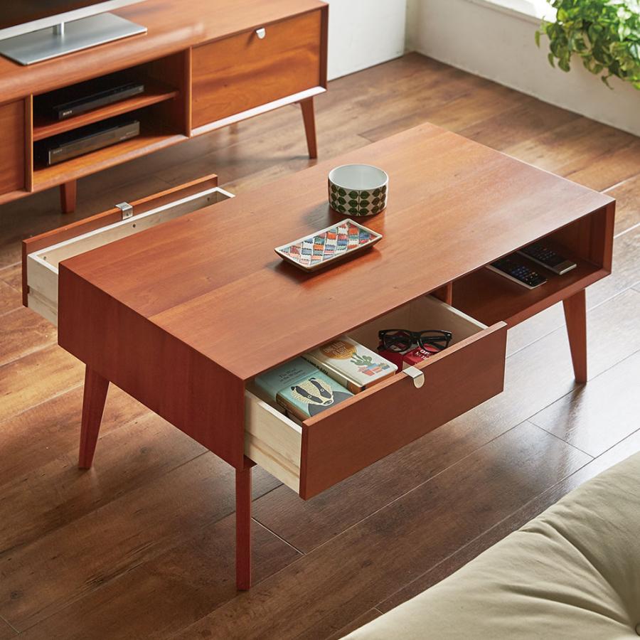 dinos（ディノス） 北欧ヴィンテージ風Vカットデザイン リビング