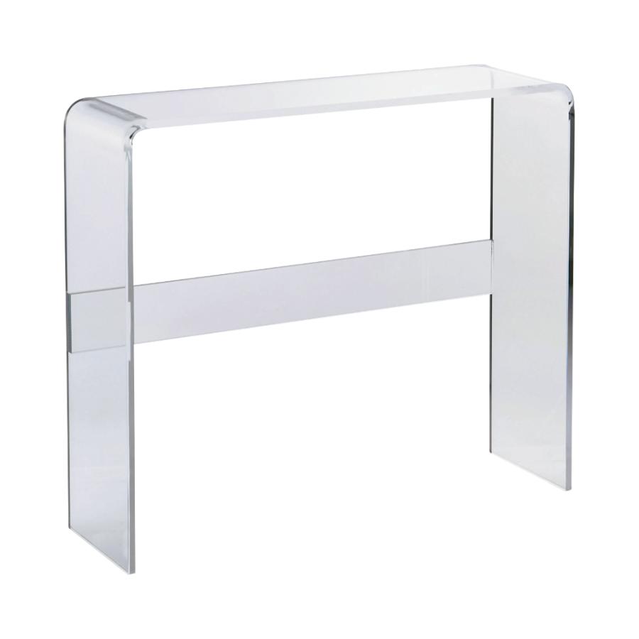 dinos（ディノス） ≪幅85cm≫Gel/ジェル アクリルコンソールテーブル