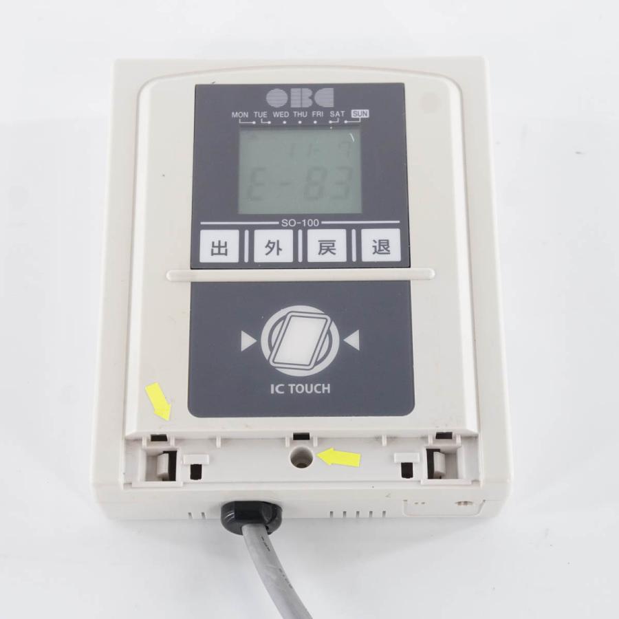 JB]USED 現状販売 OBC SO-100 SO-100AS-L 就業情報ターミナル タイム
