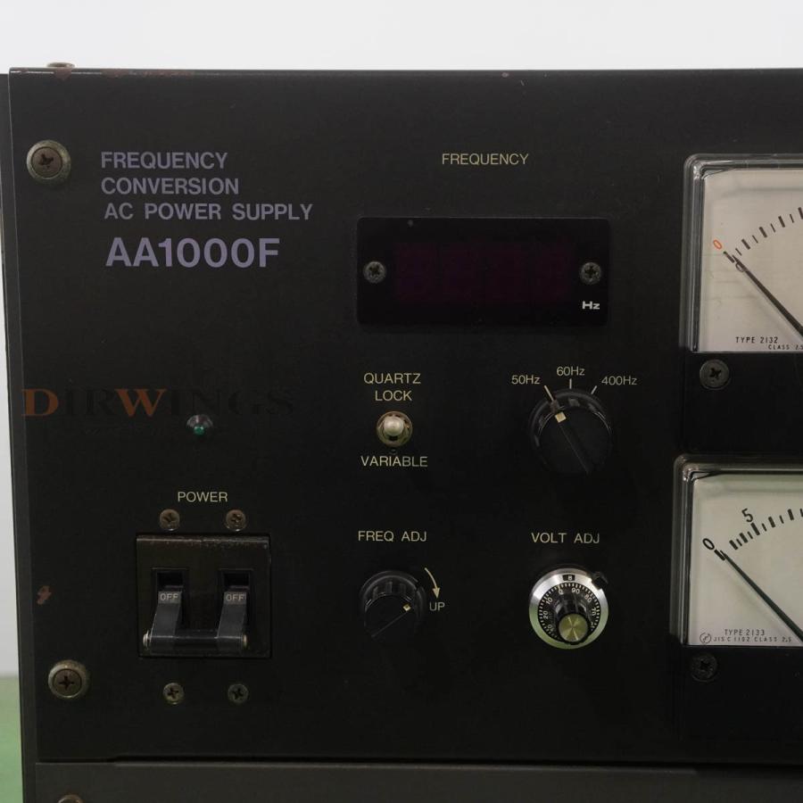 DW]USED 8日保証 TAKASAGO AA1000F AA/F FREQUENCY CONVERSION AC