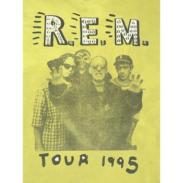 古着 90s R.E.M 「Tour 1995」 ポスト パンク オルタナ ロック バンド