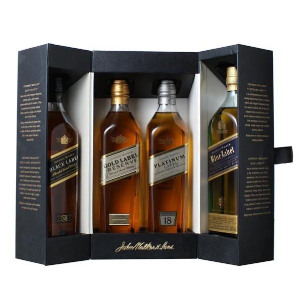 Johnnie Walker ウイスキー 4本セット 楽天市場】ジョニーウォーカー 4