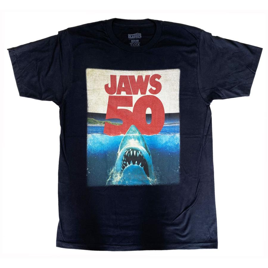 JAWS・ジョーズ・50周年 SHARK UNDER WATER・Tシャツ・映画Tシャツ