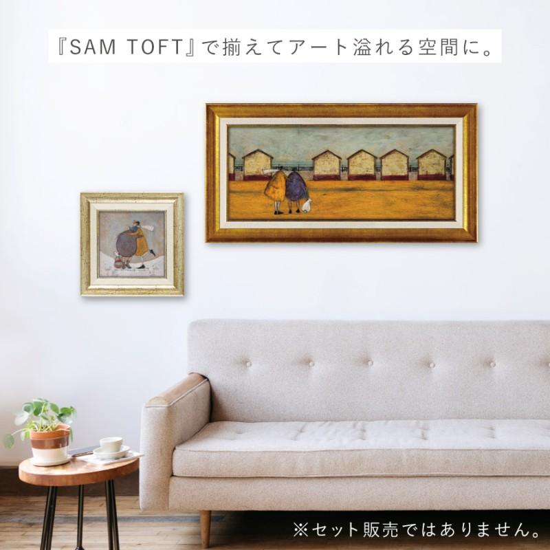 アートパネル アートフレーム 63.5×32.5cm サムトフト「海の家から海が