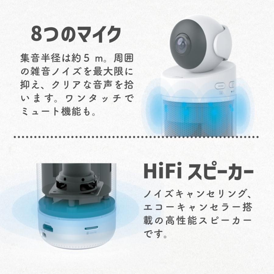 webカメラ 広角 会議用 Kandao Meeting S マイク付き スピーカー内蔵