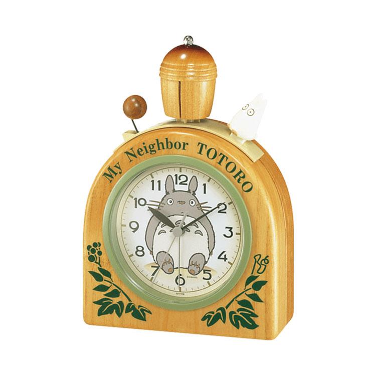 RHYTHM 置き時計 目覚まし時計 リズム時計 となりのトトロ 小トトロ