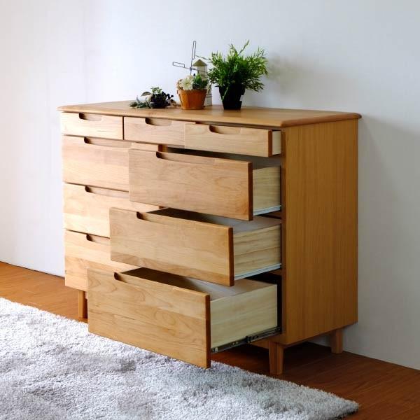 一生紀（ISSEIKI） チェスト 木製 おしゃれ 北欧 4段 寝室 収納 エリス