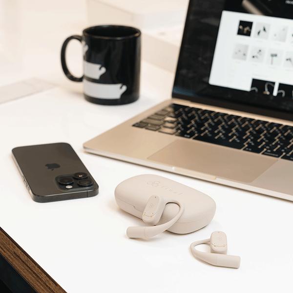 final KDT3000 BLACK ワイヤレス イヤホン Bluetooth 耳を塞がない