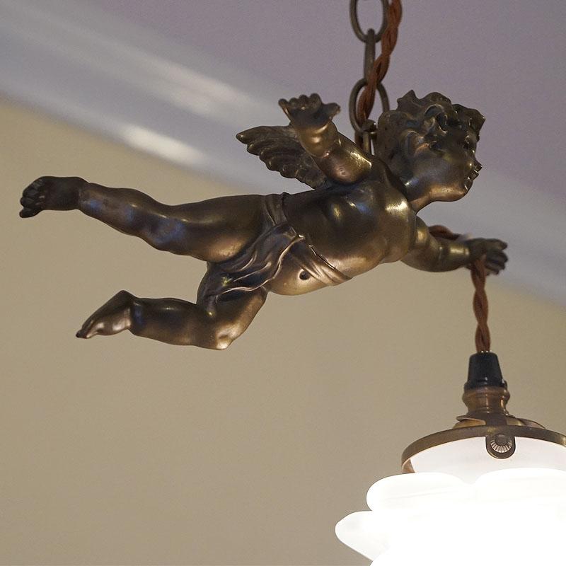 エンジェルシリーズ 輸入照明 天使のペンダントランプ ＆ シェード