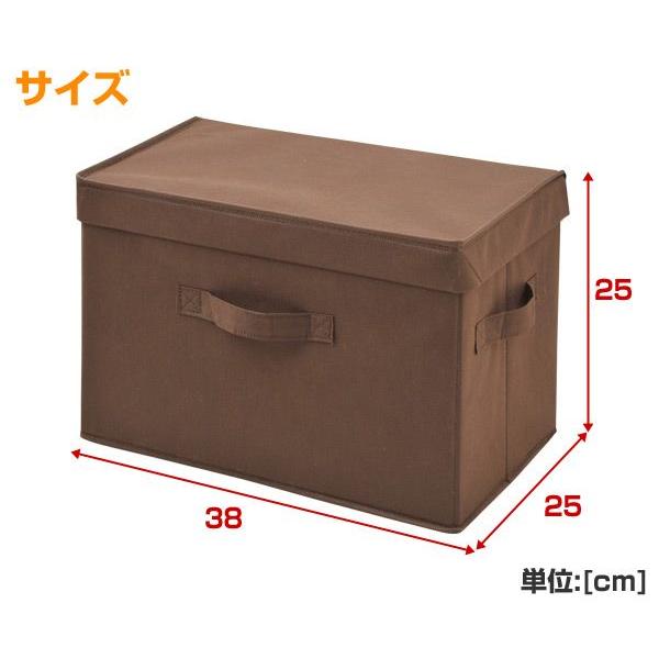 山善（YAMAZEN） 収納ケース フタ付き収納ボックス 2個組 YTCF-2PF