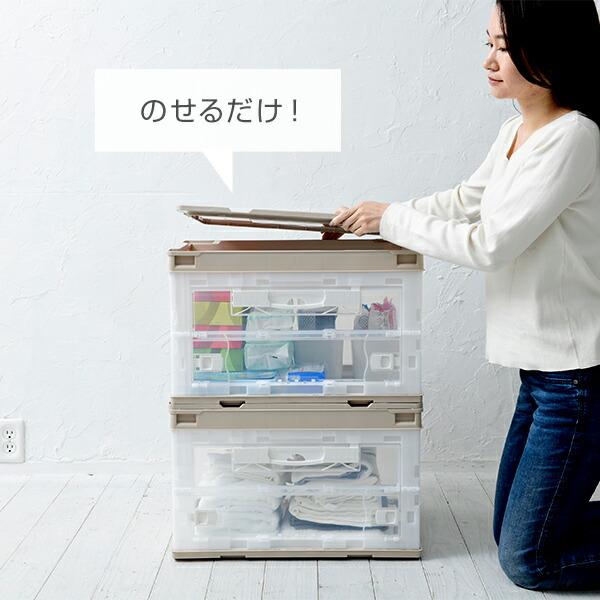 RISU（リス） 折りたたみコンテナ 50L 専用フタ AYAN861/AYAN862 専用