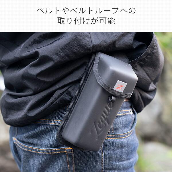 サングラスケース ハードシェルケース カラビナ付き AS-038 ブラック