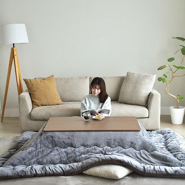 山善（YAMAZEN） こたつテーブル コタツ 一人用 長方形 105×70