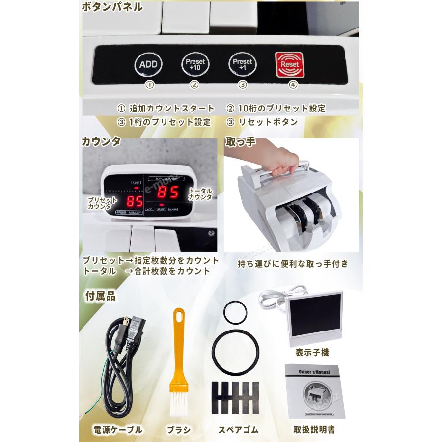 当社製品保証1年！インボイス対応！] マネーカウンター 【 NX-422