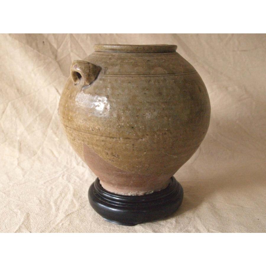 中国古美術・旧蔵の陶磁器:五連管瓶・13x23cm・茶道具・案頭・置物