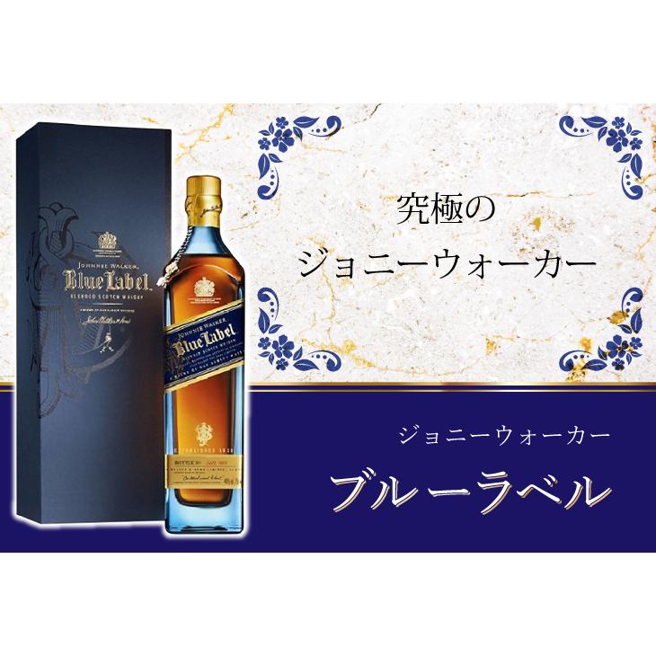 ジョニーウォーカー（JOHNNIE WALKER） ブルーラベル 750ml ブレン