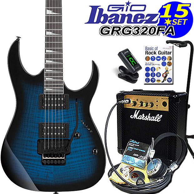 Ibanez（アイバニーズ） Gio Ibanez GRG320FA TBS エレキギター 初心者