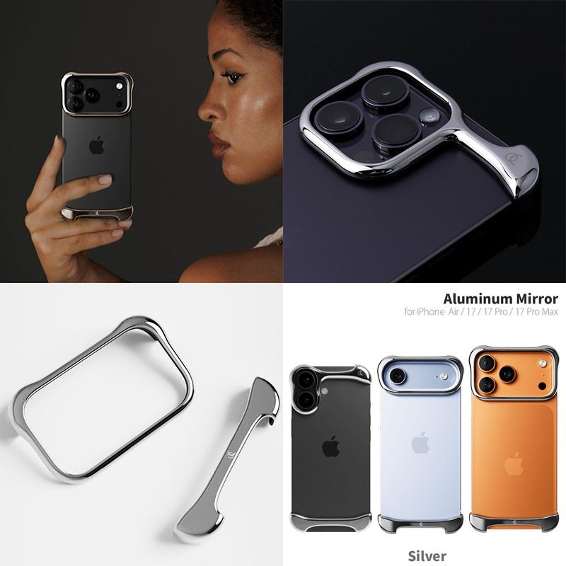 Arc アーク iPhone Air Arc Pulse アルミバンパー ミラーシルバー