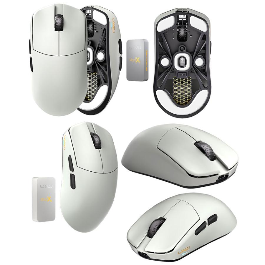LAMZU LAMZU Maya X 8Kレシーバー付属 ワイヤレスゲーミングマウス